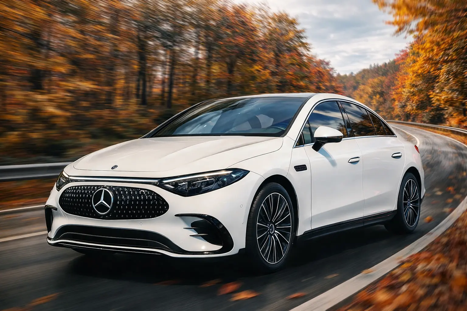 Mercedes-Benz CLA 300 L EV для Китая: длинная база, 800 В, до 866 км по CLTC и своя «умная» начинка