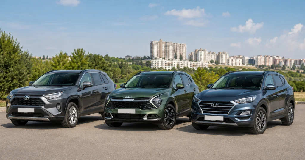 Toyota RAV4, Kia Sportage или Hyundai Tucson: какой кроссовер выбрать?